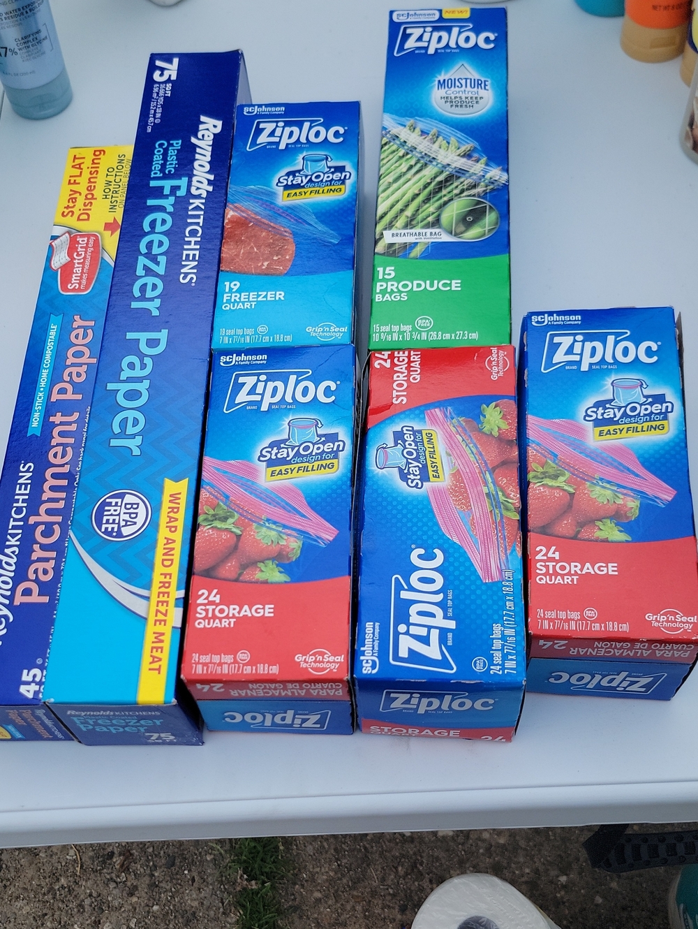 Ziploc Food Storage & Freezer Bags Variety Bundle